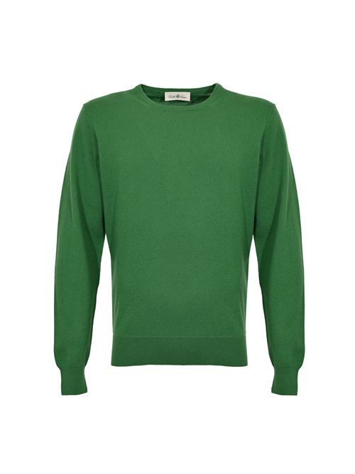 Maglia misto lana e cashmere Verde prato DELLA CIANA | DC9 18022PRATO